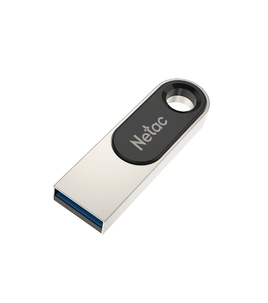 Флешка USB Netac U278 (NT03U278N-016G-20PN), 16Gb, USB 2.0, R/W 50/10, серебристый/черный