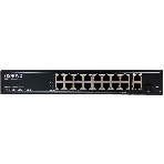 Коммутатор PoE коммутатор FE, 16 *10/100 Base-T с PoE, 2 x GE Uplink (RJ45), 1 x GE SFP Uplink, мощность PoE на порт до 30W, суммарно PoE до 292W, фото3