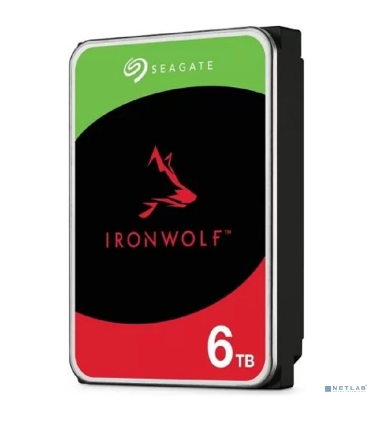 Жесткий диск Seagate 6Tb Ironwolf (ST6000VN006) SATA 6.0Gb/s, 5400 rpm, 256mb buffer, 3.5',для NAS