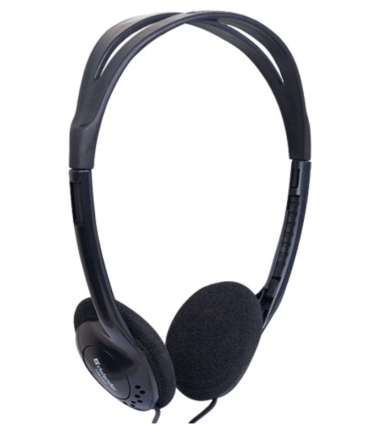 Проводные наушники Defender Aura 101 черный, накладные, Jack 3.5 мм