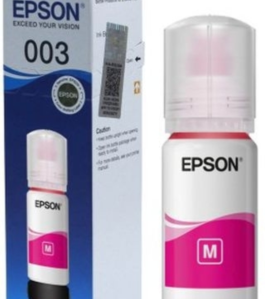 Чернила Epson C13T00V398 пурпурный (65 мл) для L11050, L1110, L1210, L3101, L3110, L3156, L3210, L3215, L3216, L3250, L3256, L3258, L3260, L3550, L3556, L5290