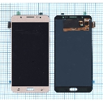 Дисплей для Samsung Galaxy J7 (2016) SM-J710F (TFT) золотистый, фото2