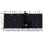 Клавиатура для ноутбука Lenovo Ideapad S145-14API черная с подсветкой, фото 1