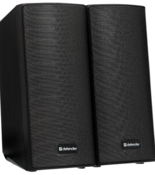 Колонки Defender Spitfire чёрный, 2.0, 6 Вт, Bluetooth, AUX