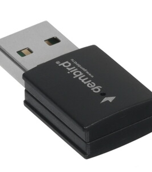 Сетевой адаптер Wi-Fi+Bluetooth Gembird WNP-UA-018 двухдиапазонный мини, 600 Мбит, USB, 802.11b/a/g/n/ac