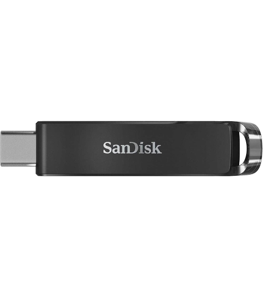 Флешка USB Sandisk CZ460 Ultra (SDCZ460-256G-G46), 256Gb, USB 3.1 Type-C, R/W 150/30, черный