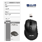 Мышь беспроводная SVEN RX-425W черный, 1600 dpi, радиоканал, USB, кнопки - 6, фото7
