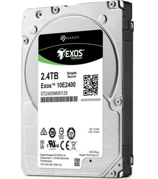 Жесткий диск Seagate 2.4Tb SAS 12Gb/sST2400MM0129 2.5' Exos eMLC 16Gb 10000rpm 256MB 512e