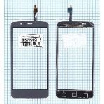Сенсорное стекло (тачскрин) для ZTE Blade A310, серое, фото3