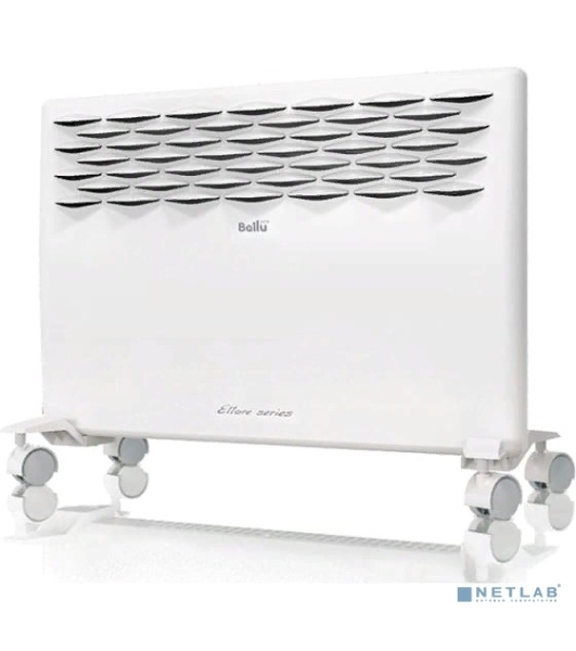 Конвектор электрический Ballu Ettore BEC/ETMR-1000 белый, 1000 Вт, 15 м2, термостат