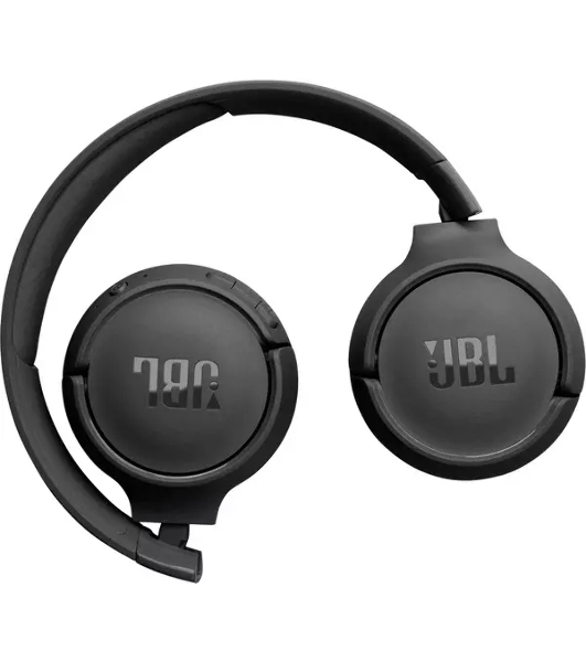 Беспроводные наушники JBL Tune 520BT черный, накладные, Bluetooth, складная конструкция, быстрая зарядка