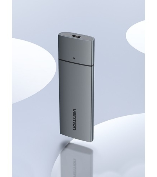 Корпус для SSD Vention USB 3.1 Gen 2-C M.2 NVMe Серый