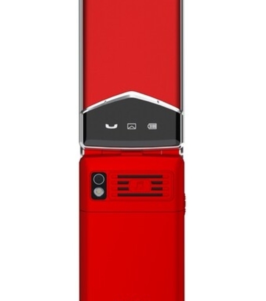 Мобильный телефон Maxvi E11 красный/серебристый