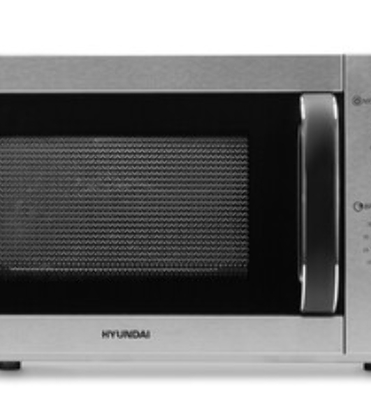 Микроволновая печь Hyundai HYM-M2013 нержавеющая сталь/черный, 20 л, 700 Вт, переключатели - электронный поворотный механизм