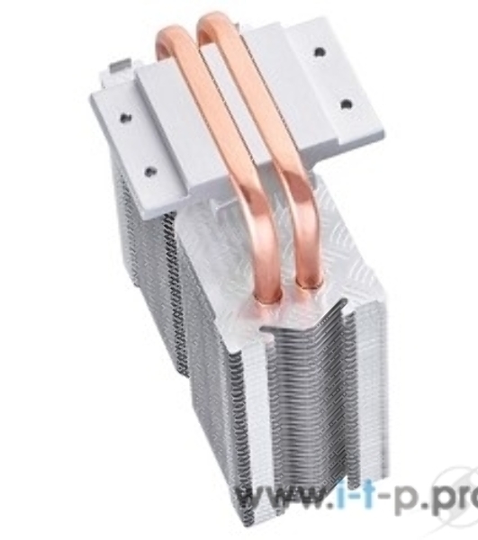 Кулер для процессора DEEPCOOL ICE EDGE MINI FS V2.0 синий, 80 мм, алюминий/медь, 2200 об/мин, 24.7 дБ, 3 pin, 100 Вт, 112 мм