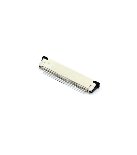 Разъем FPC Half Coverage Top Contact 1.0K-BS-20PWB 20 pin высота 2мм шаг 1мм