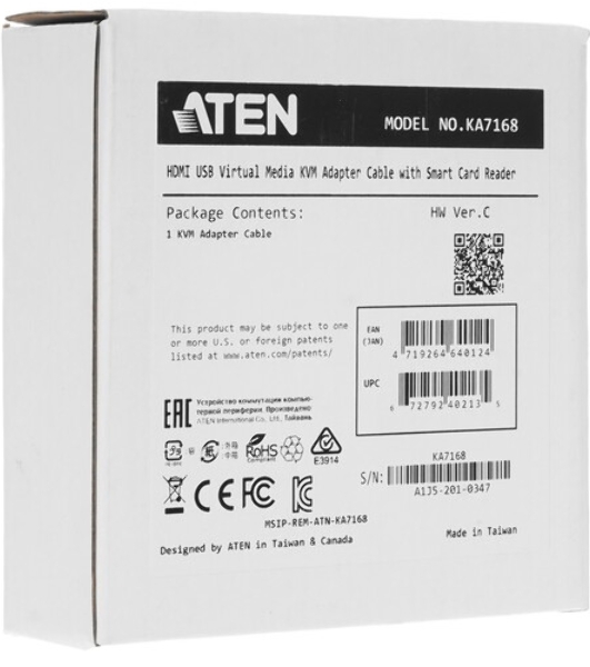 Адаптер ATEN USB HDMI KVM DigiProcessor