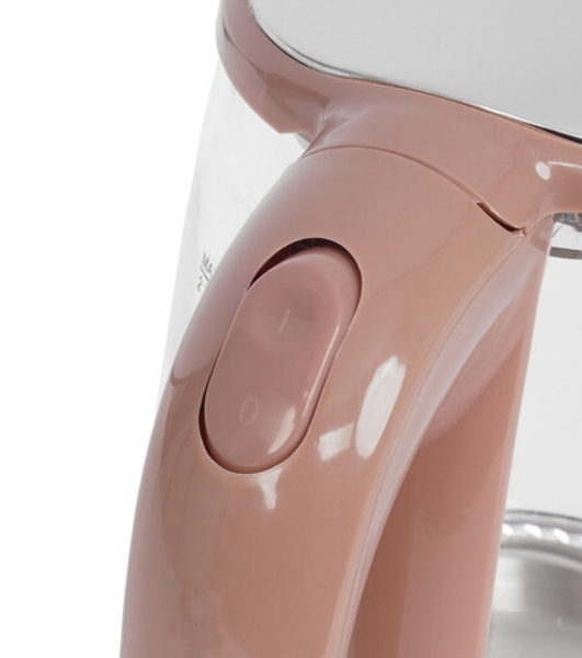 Чайник электрический Sakura SA-2722BR 2,2л,стекл,темный шоколад