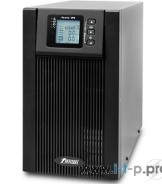 Источник бесперебойного питания Powerman Online 3000 Plus черный external battery pack (not included)(БЕЗ БАТАРЕИ)
