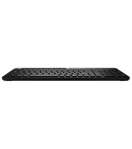 Клавиатура беспроводная A4Tech Fstyler FBK25, USB, Bluetooth/Радиоканал, черный/серый