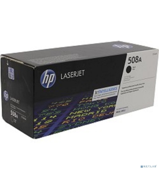 Тонер Картридж HP 508A CF360A черный для HP CLJ M552/M553 (6000 стр.)