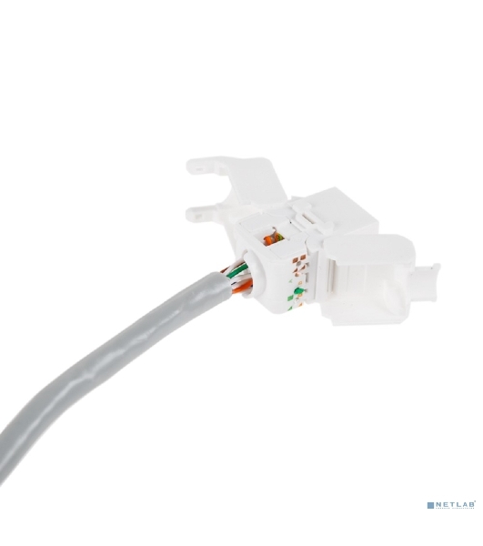 Модуль Rexant Keystone Jack RJ-45(8P8C), UTP неэкранированный, cat.5e, тип 90 градусов, самозажимной, белый