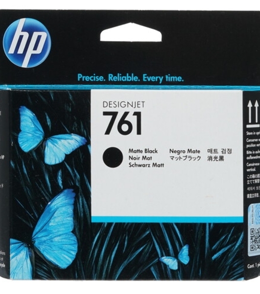 Картридж струйный HP 761 CH648A черный матовый печатающая головка для HP DJ T7100
