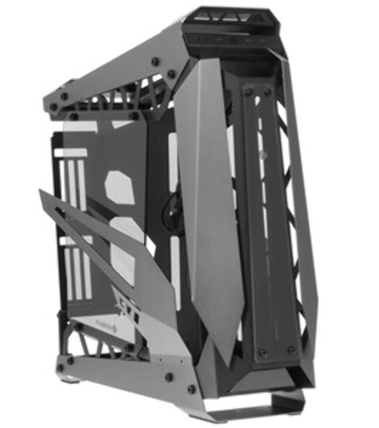Корпус без блока питания Case Raijintek NYX PRO Titan, Full-Tower, TG, no fans, 3xUSB-A 3.0, SSI-EEB, E-ATX, ATX, mATX, mITX Gray
