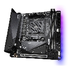Материнская плата Gigabyte B550I AORUS PRO AX, AM4, AMD B550, 2xDDR4, 4xSATA, 2xM.2, 1xPCIe 4.0 x16, 2xHDMI, 1xDP, 1x 2.5Gb LAN, 1xUSB-C 3.2 Gen 2, 4xUSB-A 3.2 Gen 1, 3x3.5 мм, 7.1, Mini-ITX, фото7