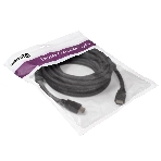 Кабель HDMI Exegate EX287725RUS EX-CC-HDMI2-5.0F (19M/19M, v2.0, 5м, 4K UHD, Ethernet, ферритовые кольца, позолоченные контакты), фото2
