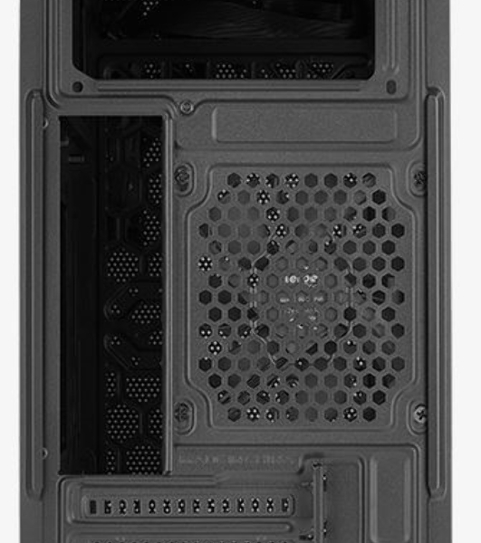 Компьютерный корпус MiniTower Aerocool/Formula CS-109-G-BK-v1 (mATX, USB3x1, USB2x2, 120мм RGb fan, без БП) (4711099472376)