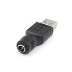 Переходник 5,5х2,5 на USB Type A папа, фото 1