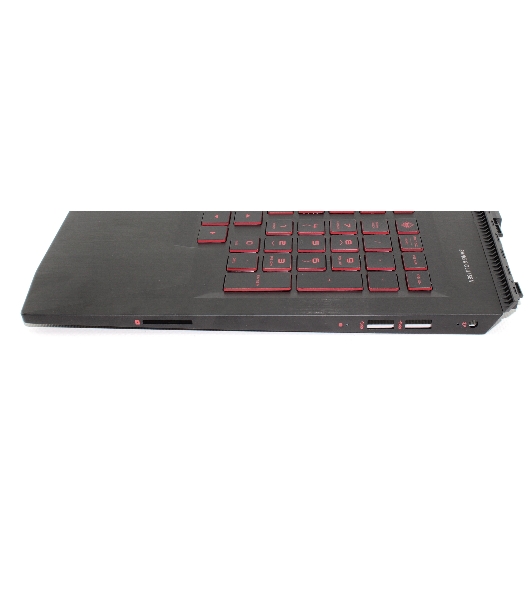 Клавиатура для ноутбука HP Omen 15-CE черная с подсветкой, Топкейс