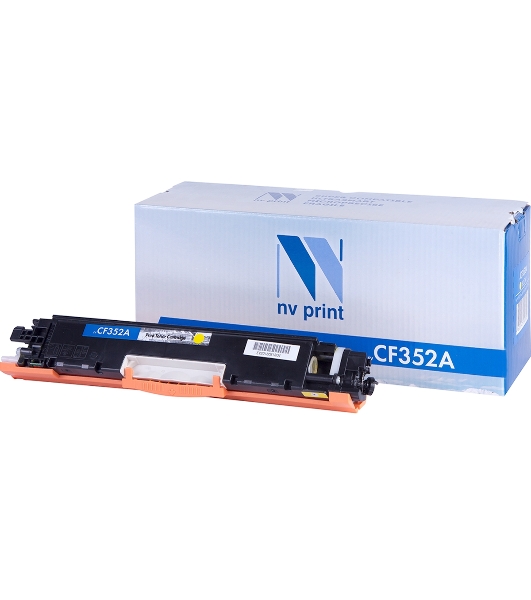 Картридж лазерный NVPrint совместимый для HP CLJ Pro MFP M176n/M177fw CF352A Yellow (1000k)