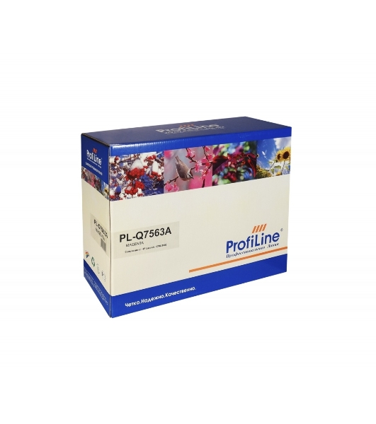 Картридж лазерный ProfiLine PL-Q7563A для принтеров HP Color LaserJet 2700/3000/3000N/3000DN/3000DTN Magenta 3000 копий