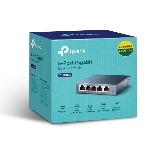 Коммутатор TP-Link SOHO TL-SG105 5-port Desktop Gigabit Switch, 5 10/100/1000M RJ45 ports, metal case, фото14