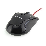 Мышь проводная Crown Gaming CMXG-804 черный, 2000 dpi, USB, кнопки - 9, фото2