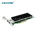 Сетевая карта LR-Link 2 порта 10/100/1000/10G Base-T на чипе Intel X540, LREC9802BT, фото 1