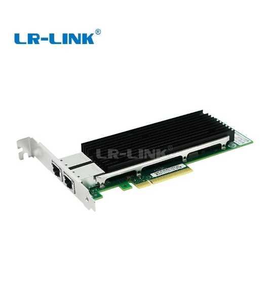 Сетевая карта LR-Link 2 порта 10/100/1000/10G Base-T на чипе Intel X540, LREC9802BT