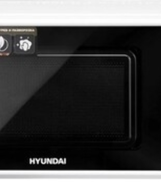 Микроволновая печь Hyundai HYM-M2044 белый, 20 л, 700 Вт, переключатели - поворотный механизм