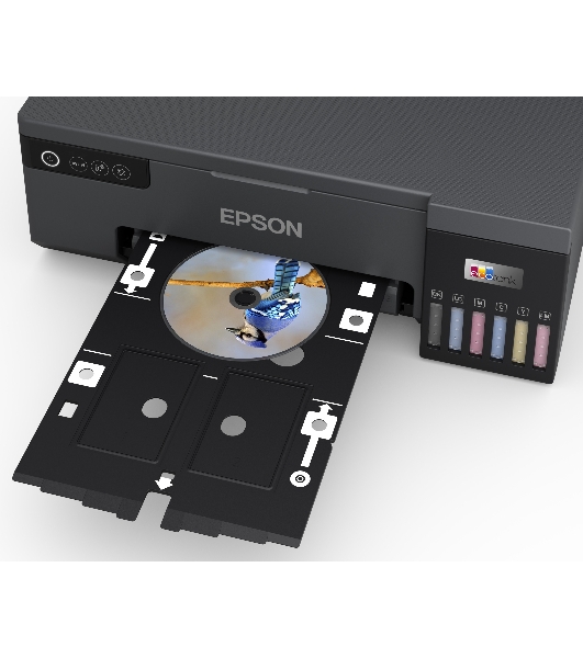 Принтер струйный Epson L8050 (C11CK37405/C11CK37402/C11CK37504/C11CK37507/C11CK37506), A4, цветное, печ. до 8 стр/мин., 1440 x 5760 dpi, USB, Wi-Fi