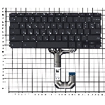 Клавиатура для ноутбука HP Chromebook 11A-NA черная, фото2