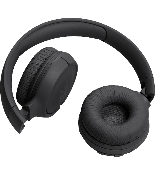 Беспроводные наушники JBL Tune 520BT черный, накладные, Bluetooth, складная конструкция, быстрая зарядка