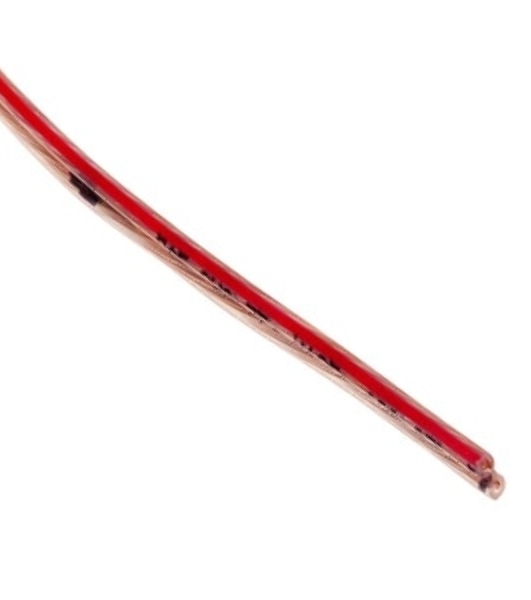 Акустический кабель Cablexpert CC-TC2x0,75-10M, прозрачный, 10 м, бухта
