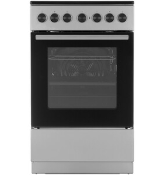 Плита электрическая Gorenje GEC5B41SG серый, конфорок 4 шт, духовка 62 л, 50 см x 85 см x 59.4 см