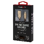 Кабель Crown USB - USB Type-C CMCU-3132C brown, фото4