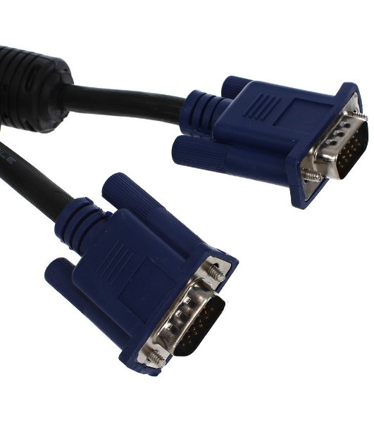 Кабель монитор-SVGA card (15M-15M) 3.0м 2 фильтра VCOM