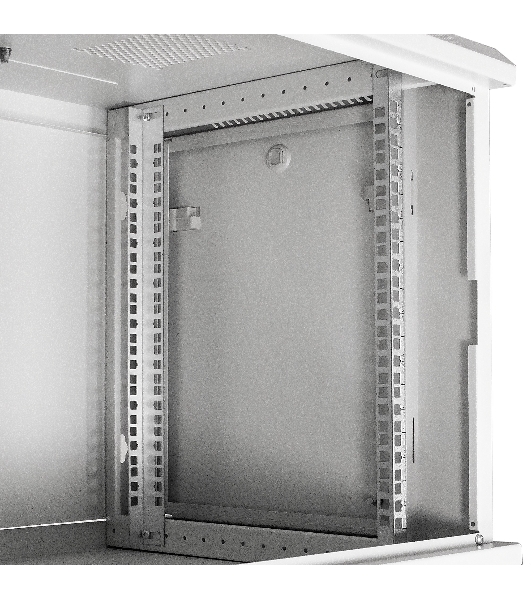 Шкаф телекоммуникационный 19' настенный 9U ExeGate EC-WM-9U.450.G.GREY (19', 9U, 600x450x500 мм (ШхГхВ), передняя дверь закаленное стекло, съемные боковые панели, пыле- и влагозащита IP23, светло-серый RAL 7035)