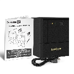 Источник бесперебойного питания ExeGate Power NB-2200.LED.AVR.4SH.USB (2200VA/1300W, LED, AVR, 4*Schuko, USB, батарея 12V 9Ah - 2 шт., металлический корпус, Black), фото8