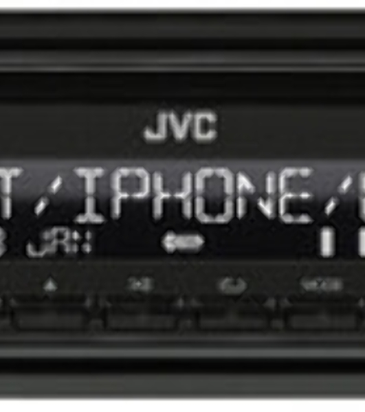 Автомагнитола JVC KD-X482BT, 1 DIN, Bluetooth, USB Type-A, AUX, съёмная панель